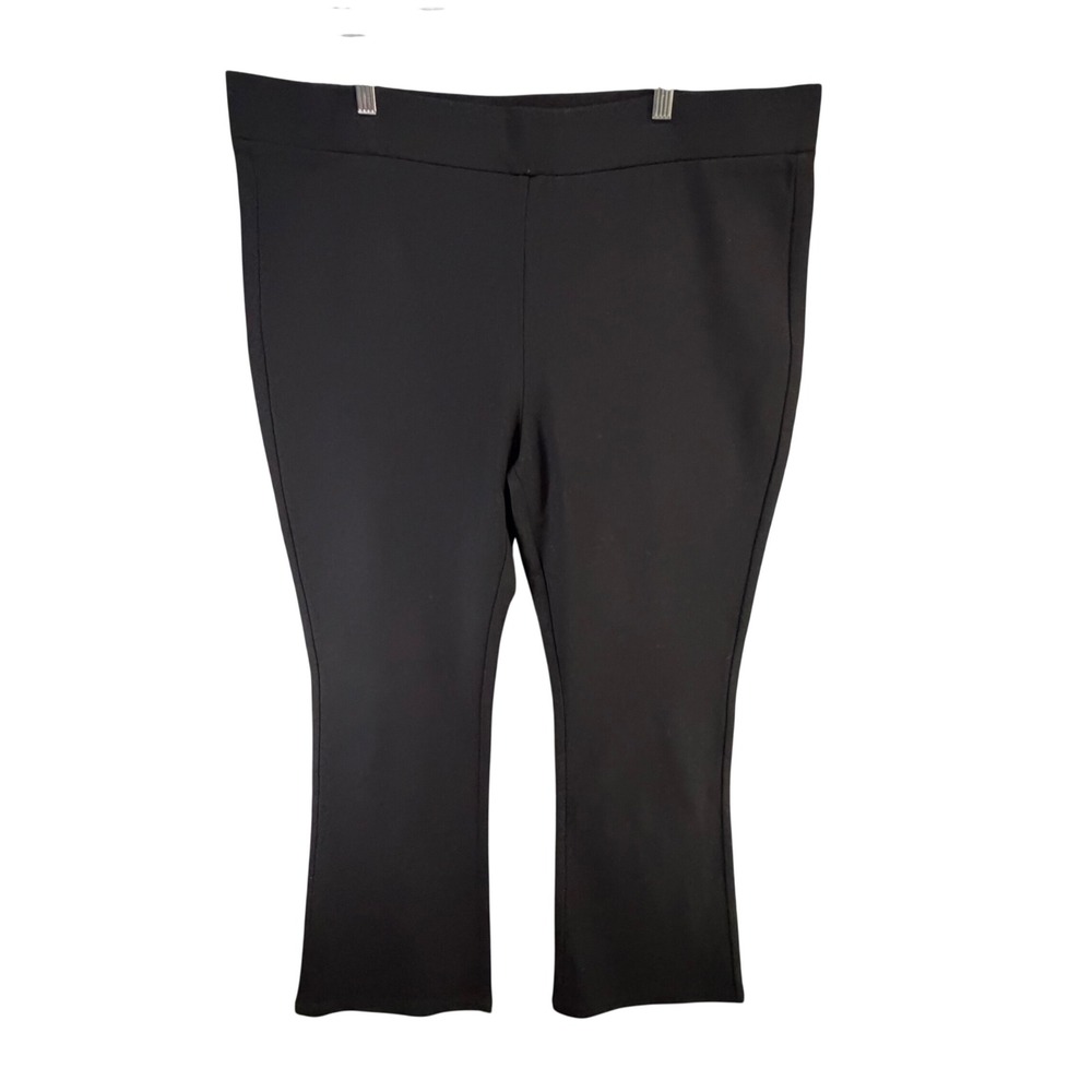 NYDJ Belinda Ponte Bootcut Pant Womens 20W Black Lift Tuck Technology Pull On